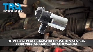 How to Replace Camshaft Position Sensor 2003-2008 Subaru Forester 25L H4