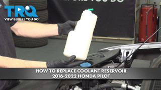 How to Replace Coolant Reservoir 2016-2022 Honda Pilot
