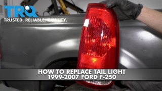 How To Replace Tail Light 1999-2007 Ford F-250