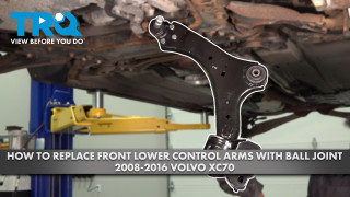 How to Replace Front Lower Control Arms with Ball Joint 2008-2016 Volvo XC70