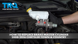 How to Replace Brake Master Cylinder 2008-2016 Chrysler Town  Country