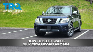 How to Bleed Brakes 2017-2024 Nissan Armada