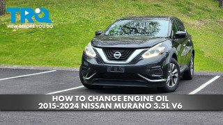 How to Change Engine Oil 2015-2024 Nissan Murano 35L V6