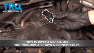 How to Replace MAP Sensor 2008-2016 Chrysler Town  Country 38L V6