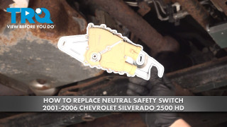How to Replace Neutral Safety Switch 2001-2006 Chevrolet Silverado 2500 HD