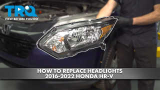 How to Replace Headlights 2016-2022 Honda HR-V