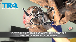 How to Replace Rear ABS Wheel Speed Sensors 2015-2022 Chevrolet Colorado