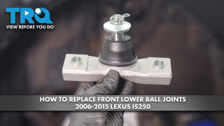 How to Replace Front Lower Ball Joint 2006-2015 Lexus IS250