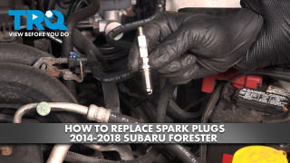 How to Replace Spark Plugs 2014-2018 Subaru Forester 25L H4