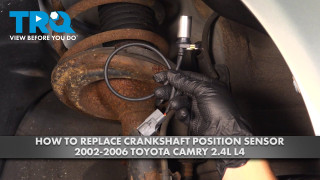 How to Replace Crankshaft Position Sensor 2002-2006 Toyota Camry 24L L4