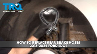 How to Replace Rear Brake Hoses 2015-2024 Ford Edge