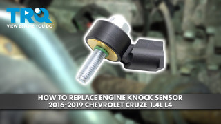 How to Replace Engine Knock Sensor 2016-2019 Chevrolet Cruze 14L L4