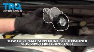 How to Replace Serpentine Belt Tensioner 2015-2025 Ford Transit-250 37L V6