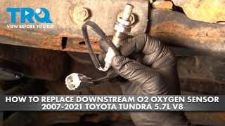 How to Replace Downstream O2 Oxygen Sensor 2007-2021 Toyota Tundra 57L V8