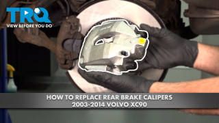 How to Replace Rear Brake Caliper 2003-2014 Volvo XC90
