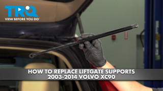 How to Replace Liftgate Supports 2003-2014 Volvo XC90