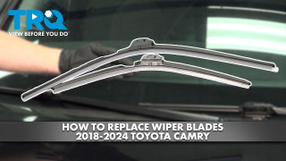 How to Replace Front Wiper Blades 2018-2024 Toyota Camry