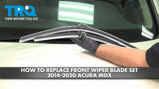 How to Replace Front Wiper Blade Set 2014-2020 Acura MDX