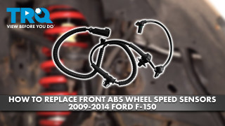 How to Replace Front ABS Wheel Speed Sensors 2009-2014 Ford F-150