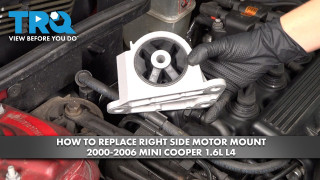 How to Replace Right Side Motor Mount 2000-2006 Mini Cooper 16L L4