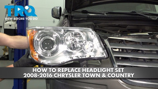 How to Replace Headlight Set 2008-2016 Chrysler Town  Country
