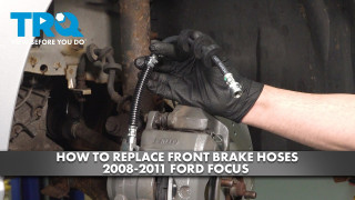 How to Replace Front Brake Hoses 2008-2011 Ford Focus