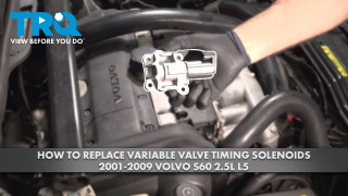 How to Replace Variable Valve Timing Solenoids 2001-2009 Volvo S60 25L L5