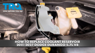 How to Replace Coolant Reservoir 2011-2027 Dodge Durango 57L V8