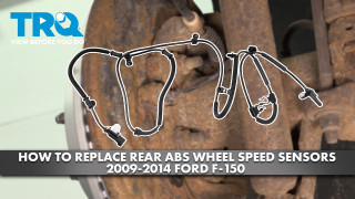 How to Replace Rear ABS Wheel Speed Sensor 2009-2014 Ford F-150