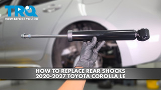How to Replace Rear Shocks 2020-2027 Toyota Corolla