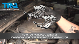 How to Replace Spark Plug Wire Set 2001-2006 Chevrolet Silverado 2500 HD 81L V8