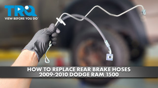 How to Replace Rear Brake Hoses 2009-2010 Dodge Ram 1500