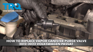 How to Replace Vapor Canister Purge Solenoid Valve 2012-2022 Volkswagen Passat 25L L5
