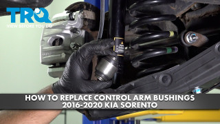 How to Replace Control Arm Bushings 2016-2020 Kia Sorento