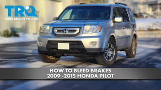 How to Bleed Brakes 2009-2015 Honda Pilot