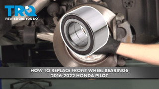 How to Replace Front Wheel Bearings 2016-2022 Honda Pilot