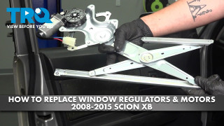 How to Replace Front Power Window Motor  Regulator Assemblies 2008-2015 Scion xB