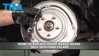 How to Replace Front Brake Hoses 2013-2019 Ford Escape