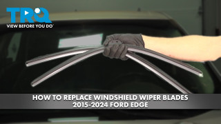 How to Replace Windshield Wiper Blades 2015-2024 Ford Edge
