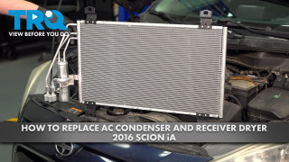 How to Replace AC Condenser Receiver Dryer 2016 Scion iA