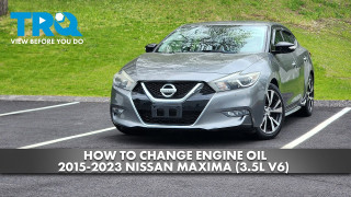 How to Change Engine Oil 2015-2023 Nissan Maxima 35L V6