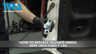 How to Replace Tailgate Hinges 2009-2014 Ford F-150