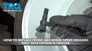 How to Replace Front ABS Wheel Speed Sensors 2007-2014 Toyota FJ Cruiser
