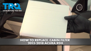 How to Replace Cabin Filter 2013-2018 Acura RDX