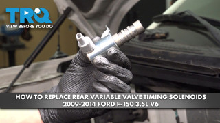 How to Replace Rear Variable Valve Timing Solenoid 2009-2014 Ford F-150 35L V6