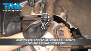 How to Replace Front Lower Ball Joints 2003-2008 Subaru Forester
