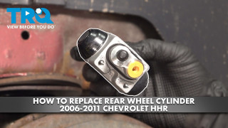 How to Replace Rear Wheel Cylinders 2006-2011 Chevrolet HHR