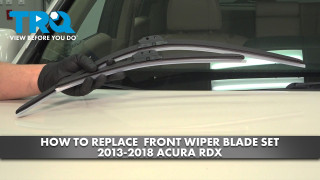 How to Replace Front Wiper Blade Set 2013-2018 Acura RDX