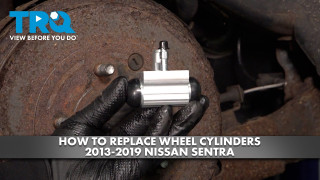 How to Replace Wheel Cylinders 2013-2019 Nissan Sentra