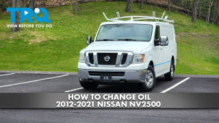 How to Change Oil 2012-2021 Nissan NV2500 56L V8